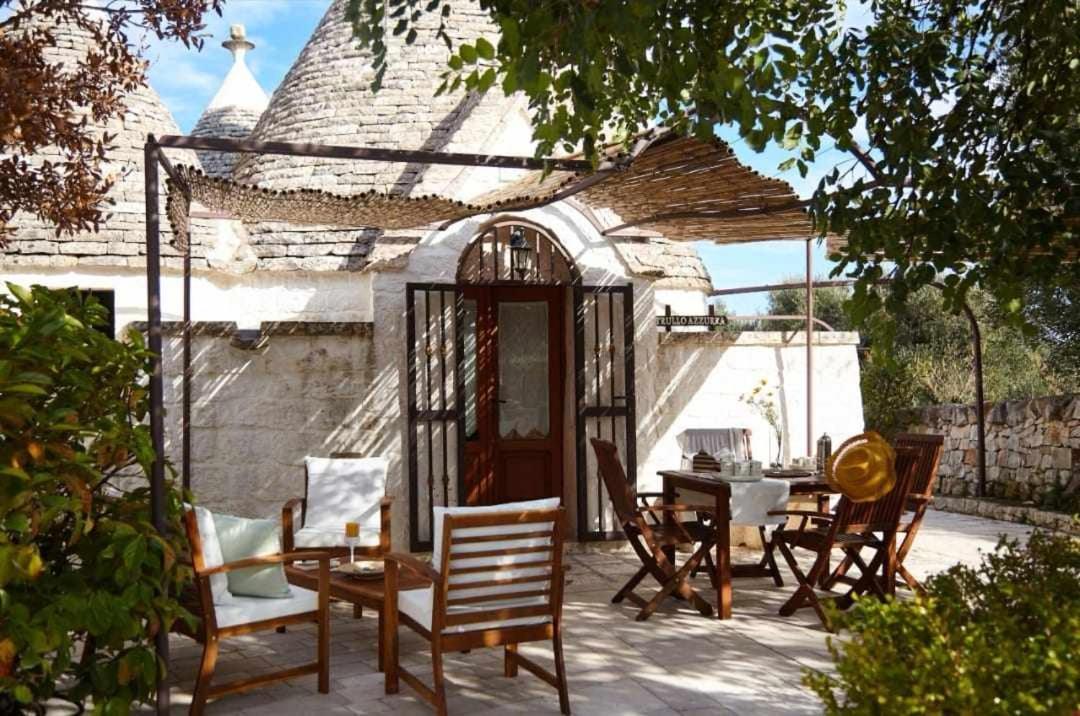 הוילה ברינדיזי Trulli Azzalema With Exclusive Pool מראה חיצוני תמונה